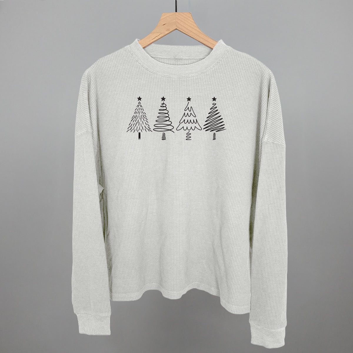 Christmas Tree Doodles (Black)