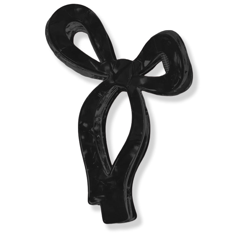 Black Bow Claw Clip