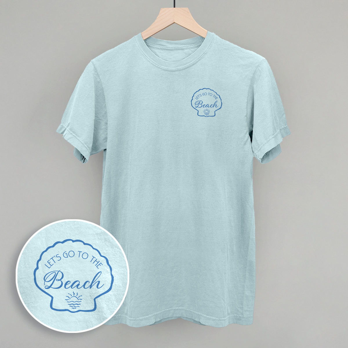 Let's Go To The Beach Seashell (Left Chest)