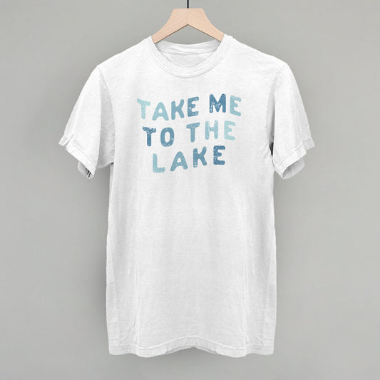 Take Me To The Lake Distressed