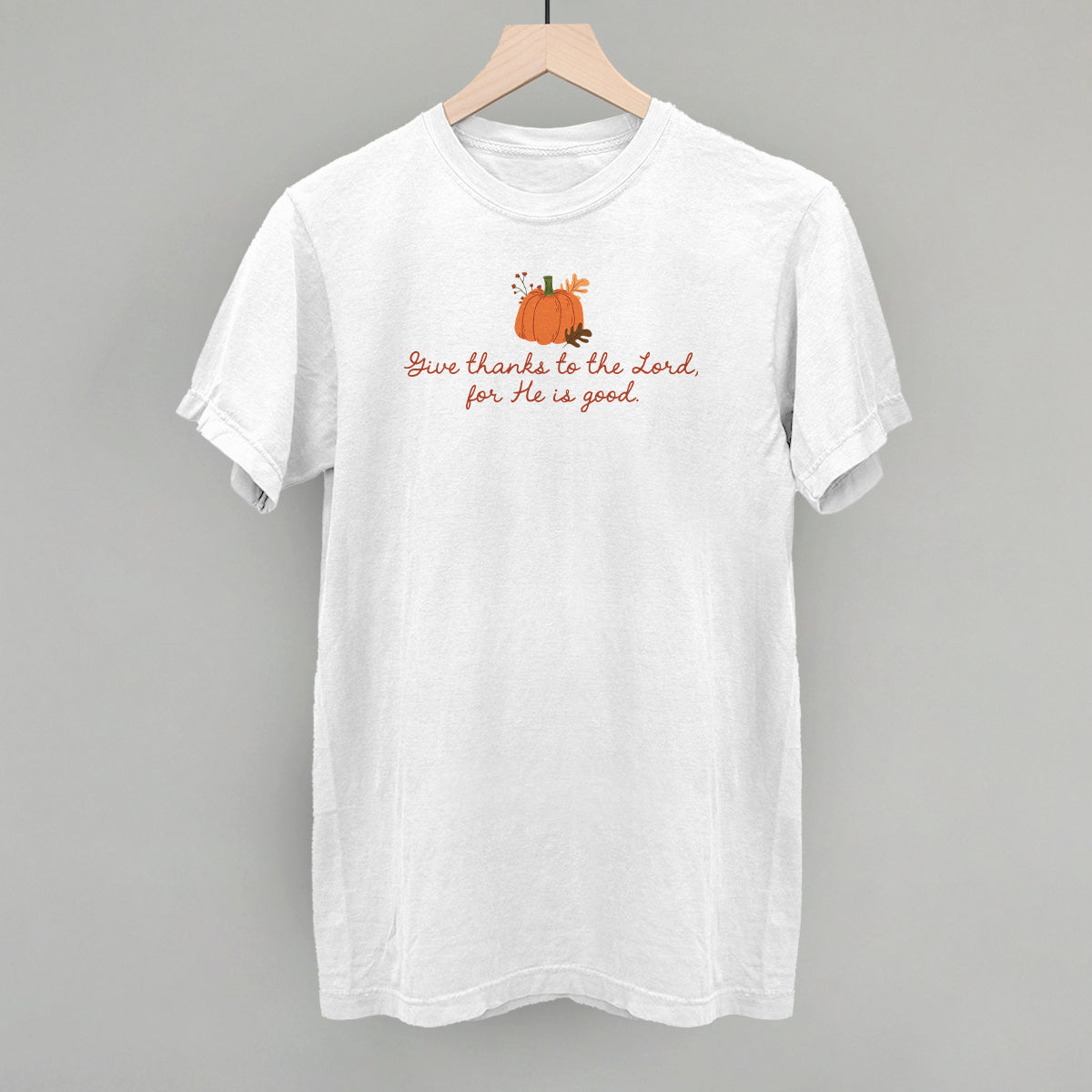 Give Thanks To The Lord Pumpkin