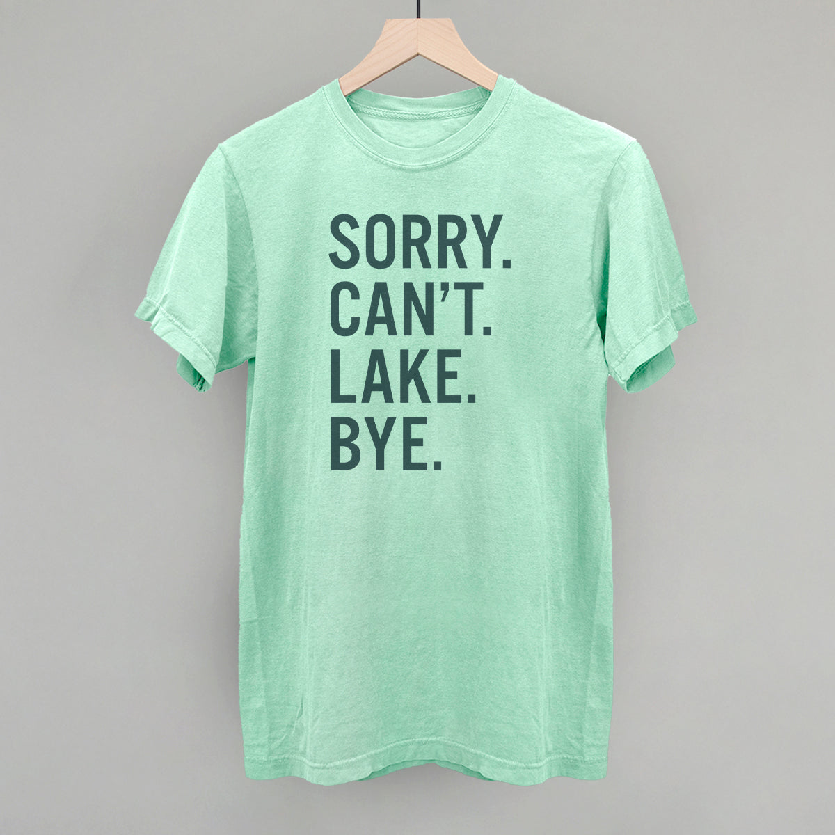 Sorry Can't Lake Bye