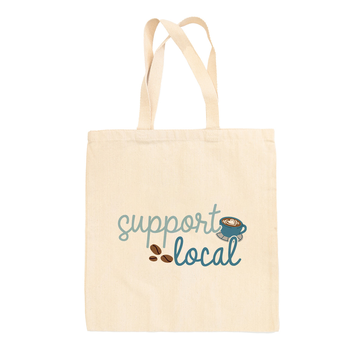 Support Local Coffee Tote Bag