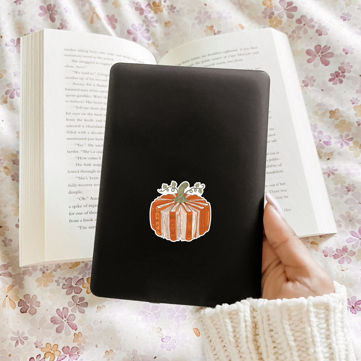 Pumpkin Book (Decal)
