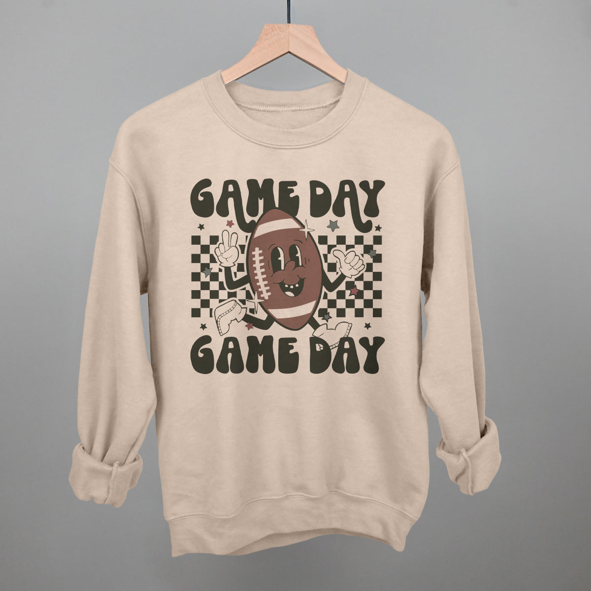 Gameday Vintage Football Character