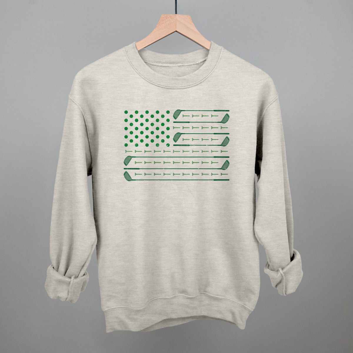 Golf American Flag (Green)