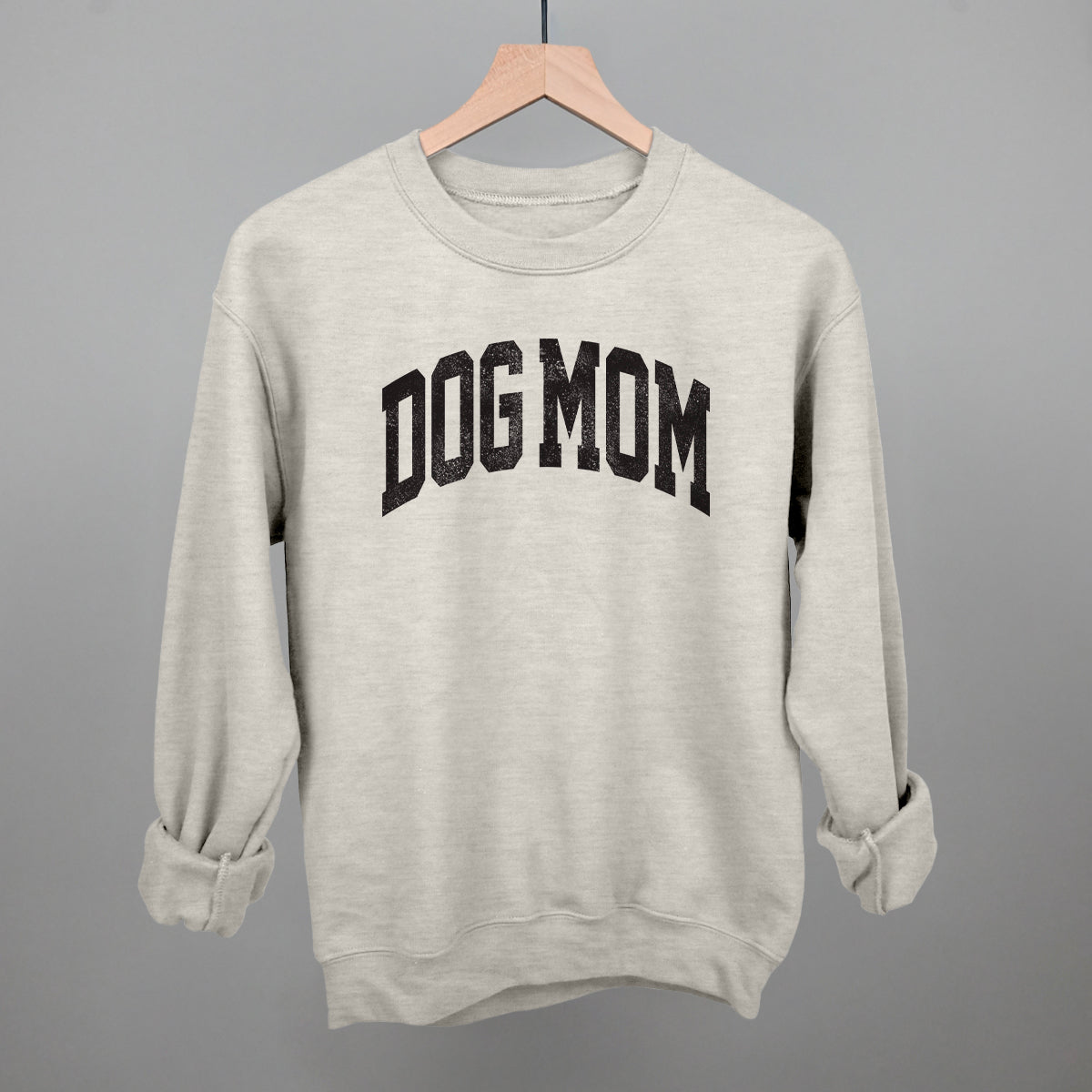 Dog Mom Distressed Arch