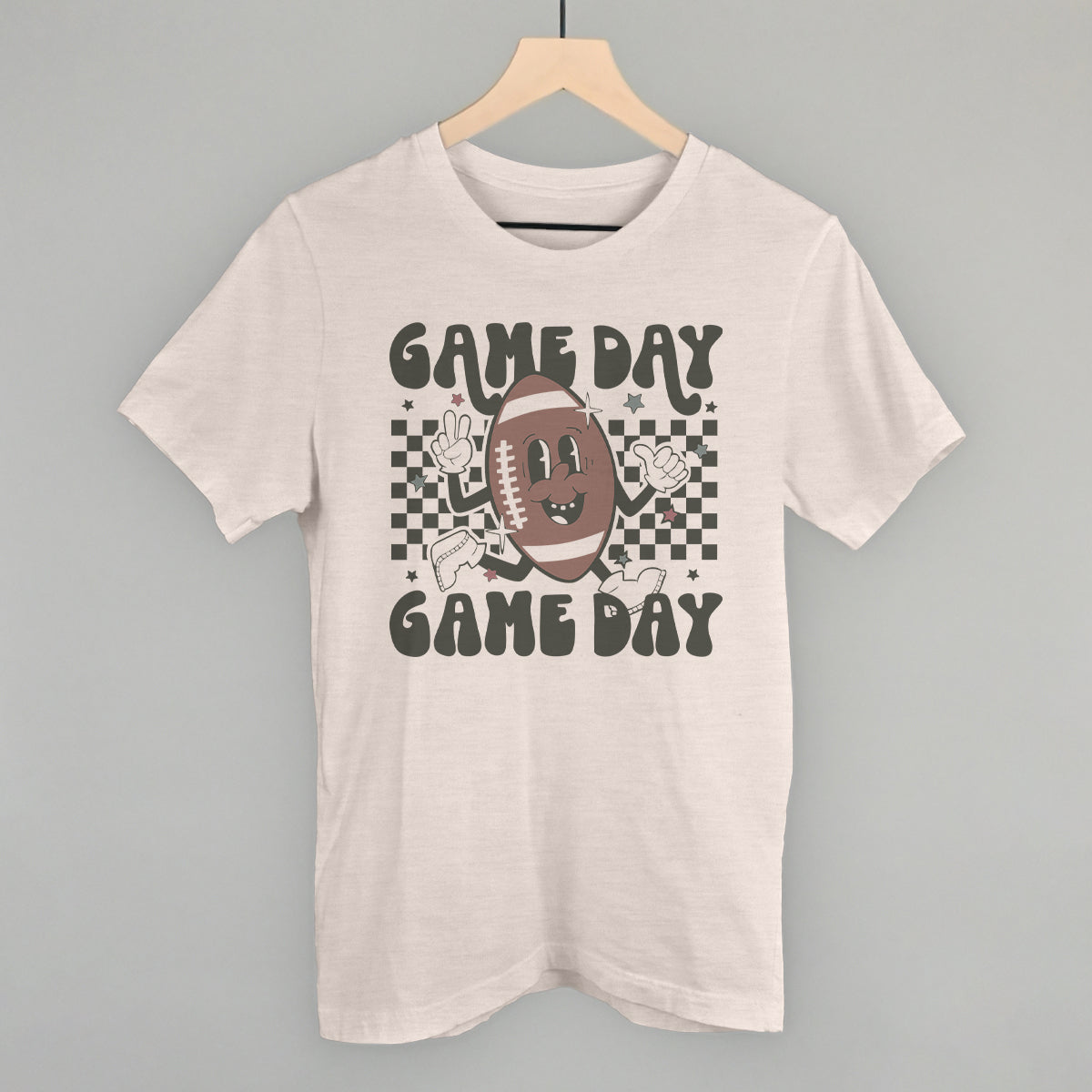 Gameday Vintage Football Character