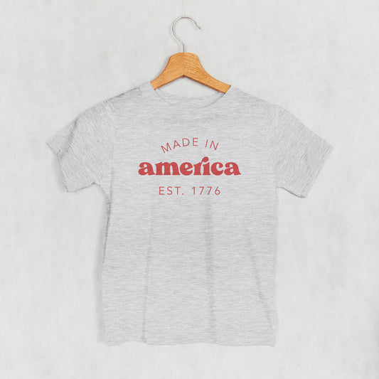 Made In America Retro (Red) (Kids)