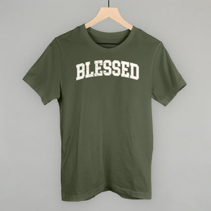Blessed Distressed Collegiate