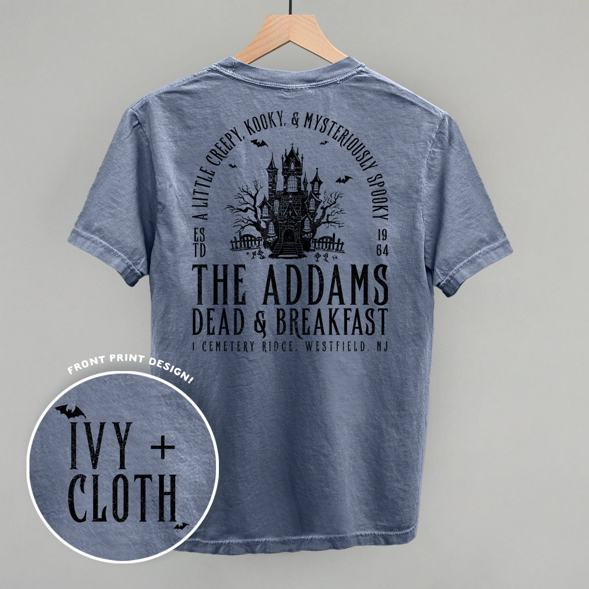 The Addams Dead & Breakfast (Back Print)