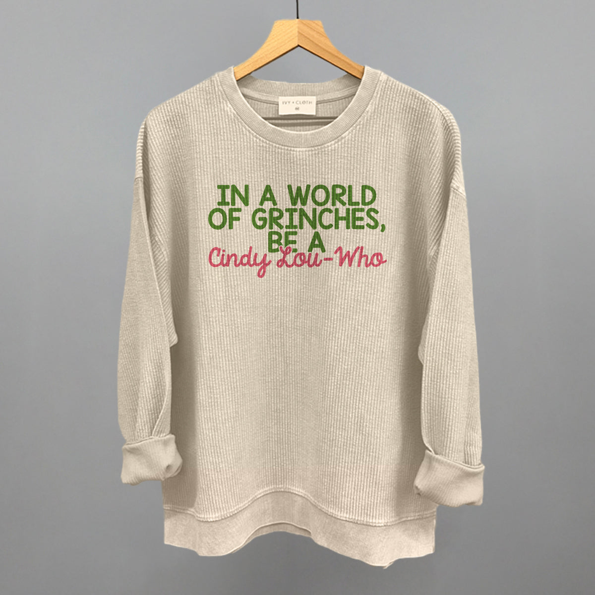 In A World Of Grinches, Be A Cindy-Lou Who