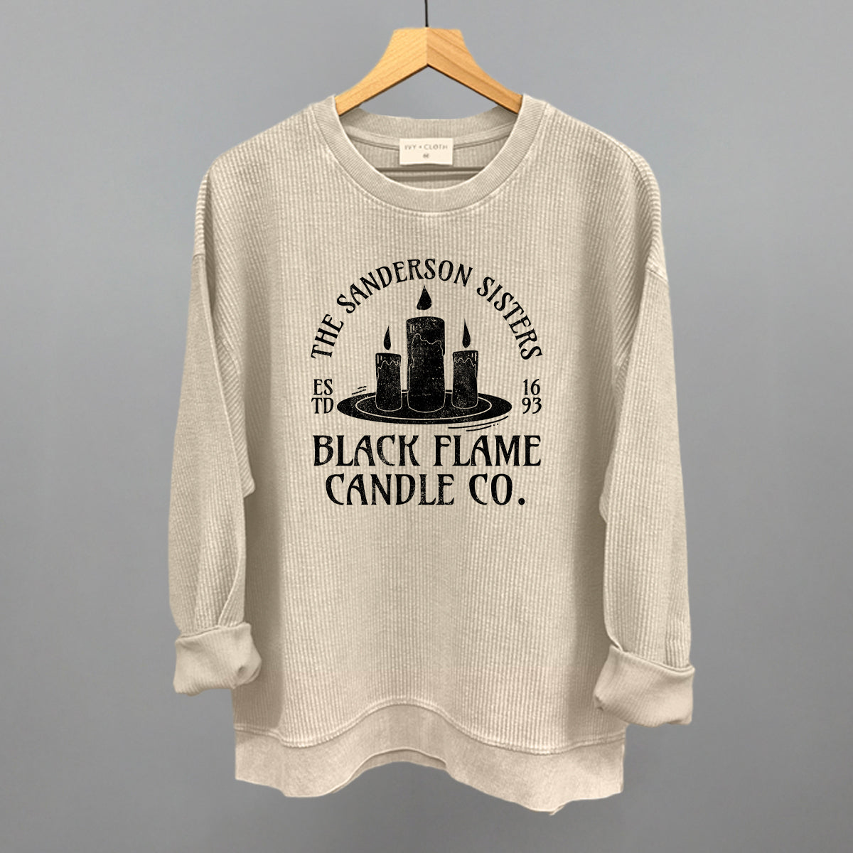 The Sanderson Sister Black Flame Candle Co