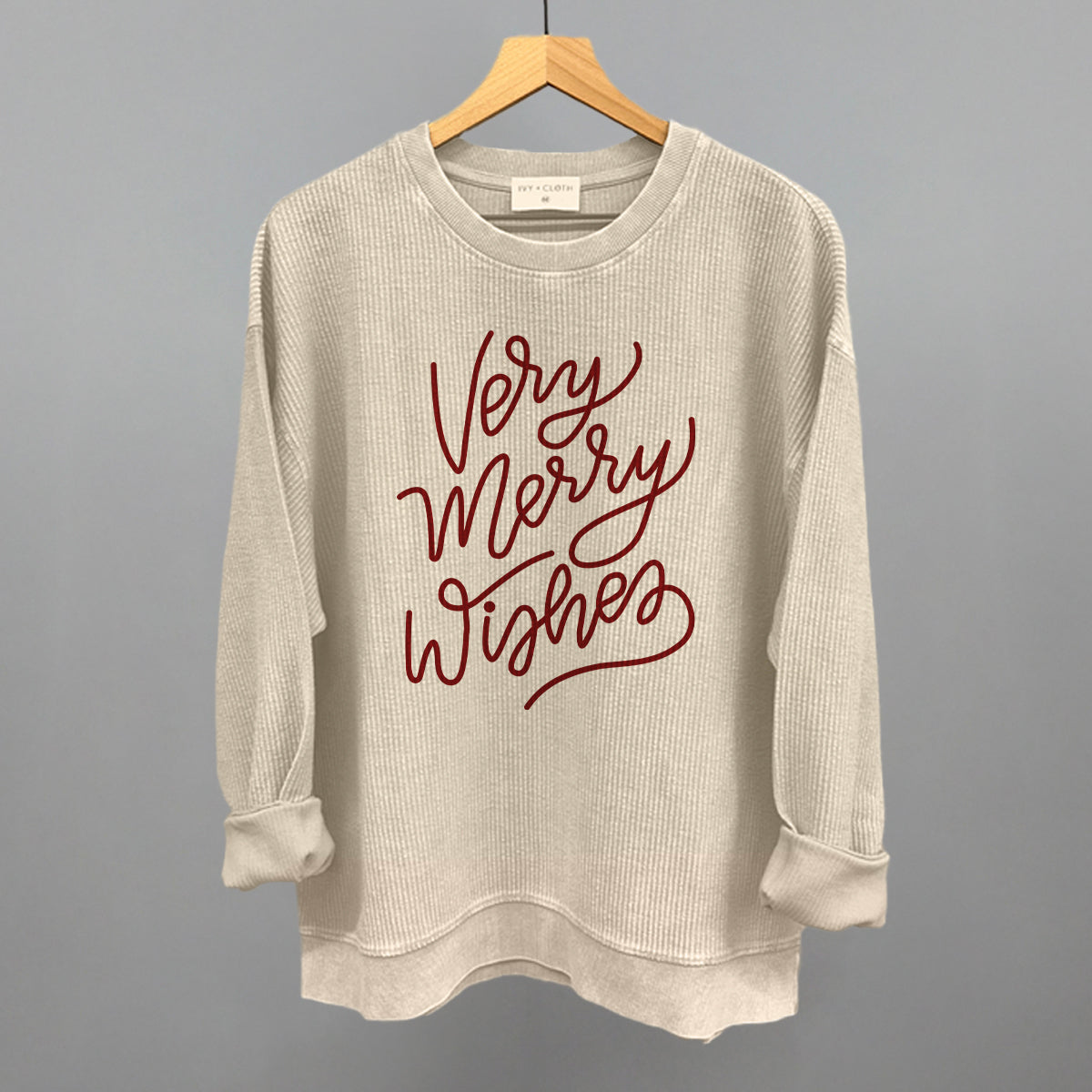 Very Merry Wishes Handwritten