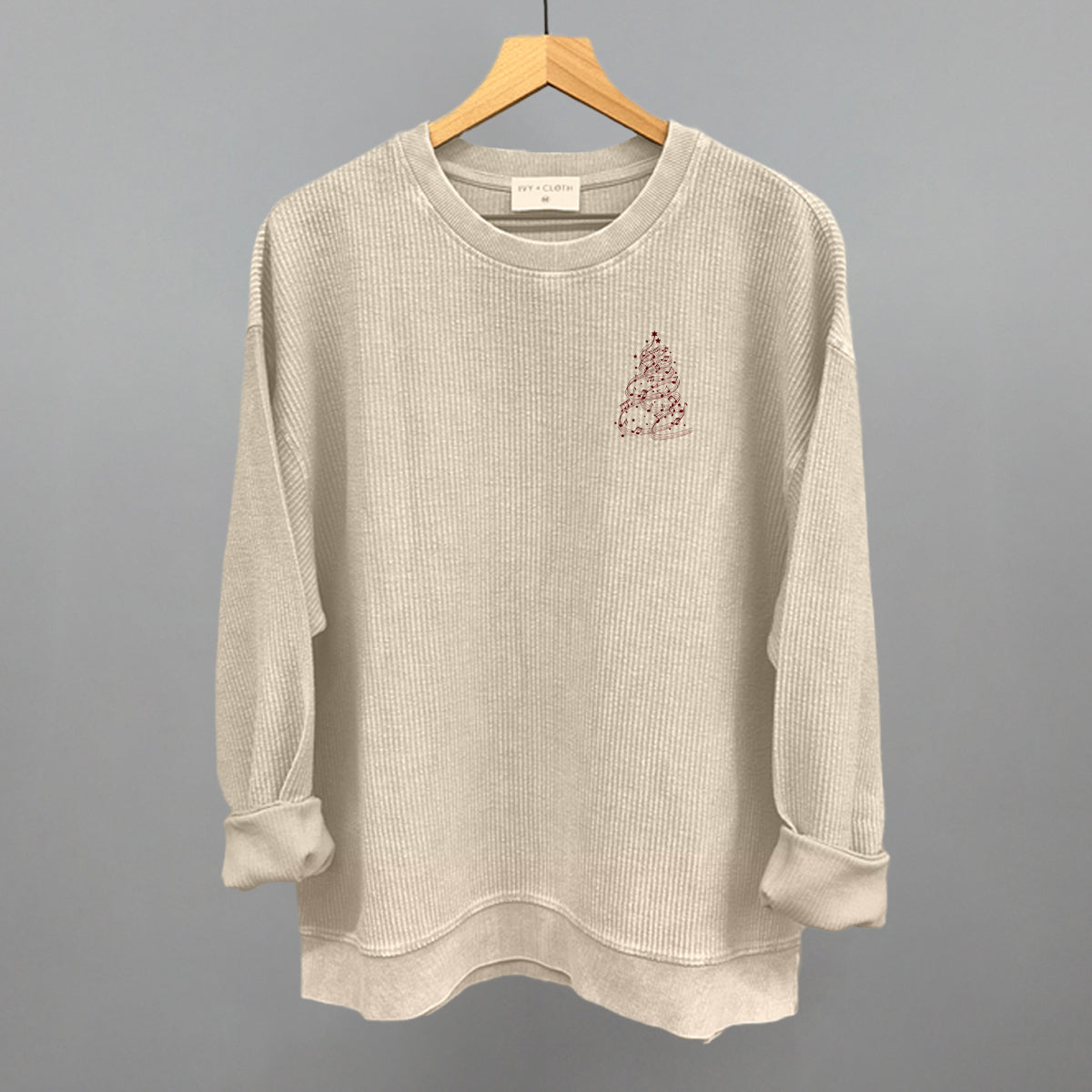 Music Note Christmas Tree (Left Chest)