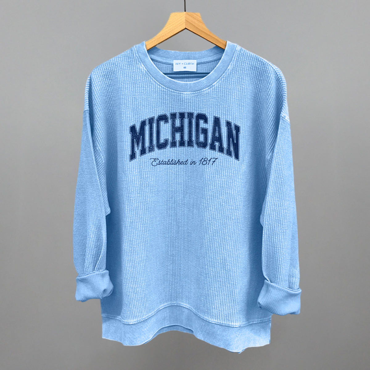 Michigan Varsity Arch (Blue)
