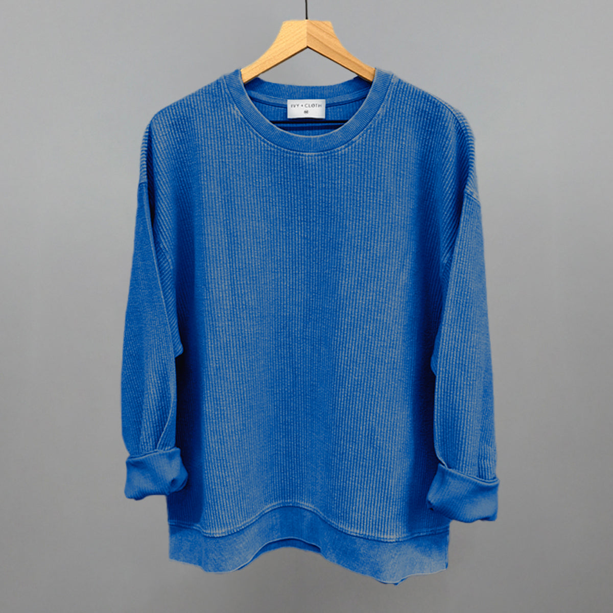 Royal Oversized Corded Crew