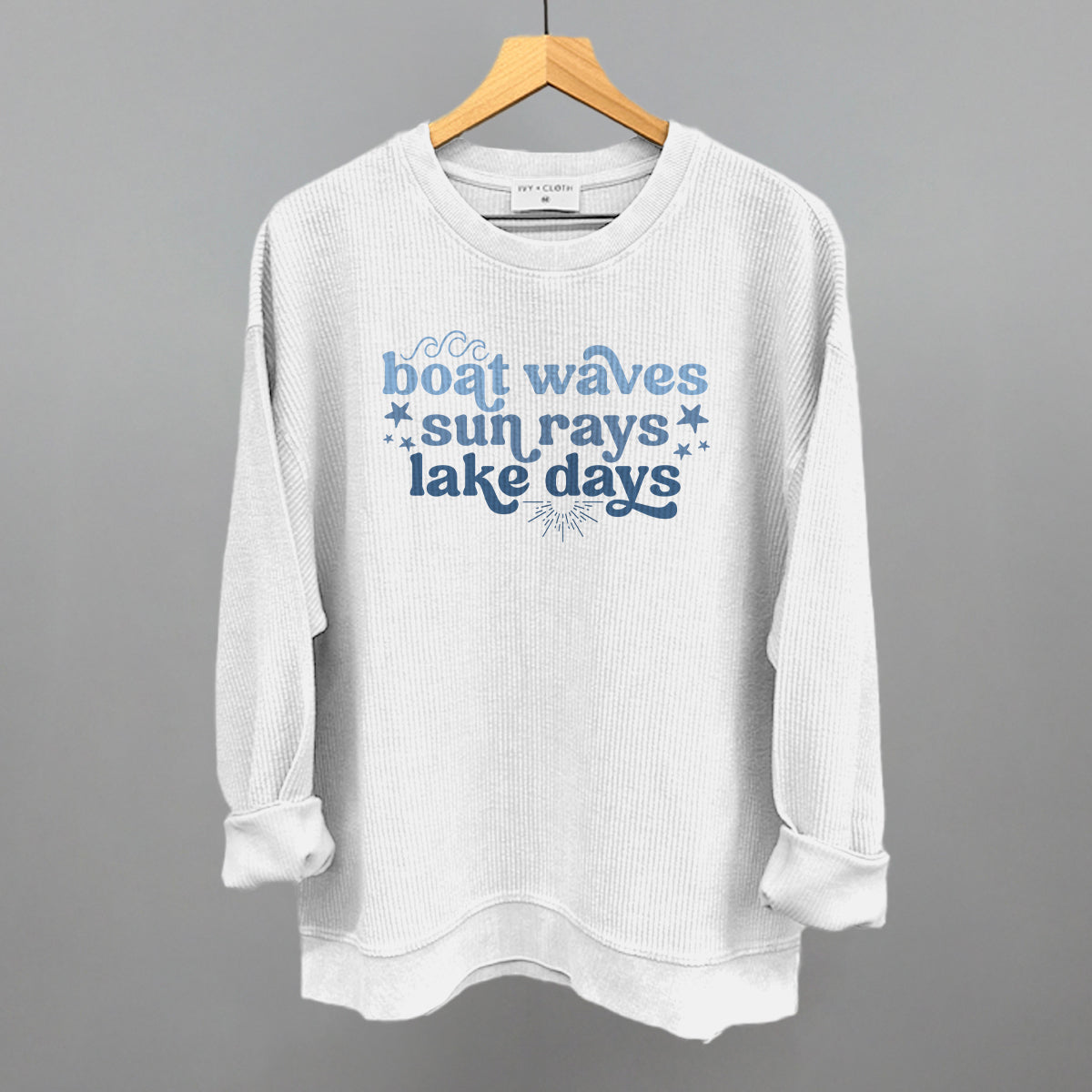Boat Waves, Sun Rays, Lake Days