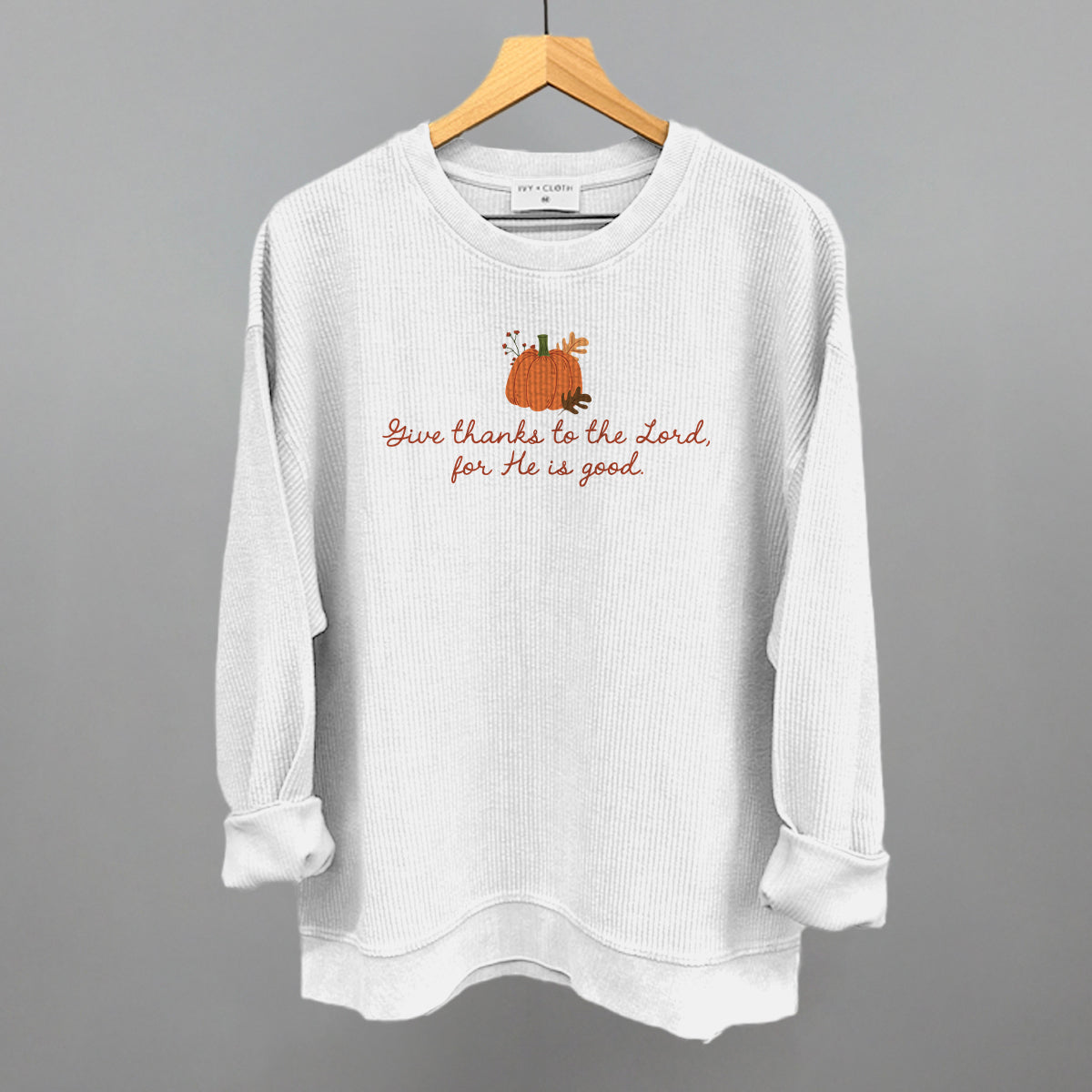 Give Thanks To The Lord Pumpkin