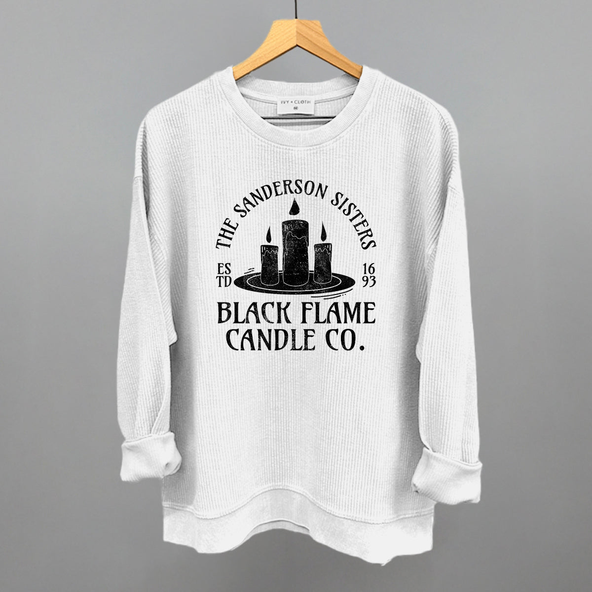The Sanderson Sister Black Flame Candle Co