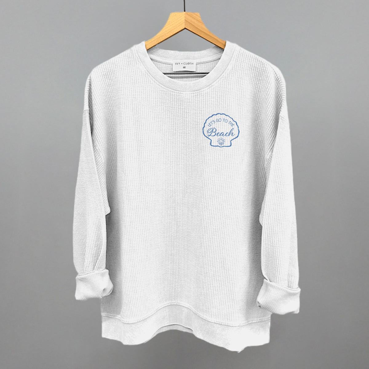 Let's Go To The Beach Seashell (Left Chest)