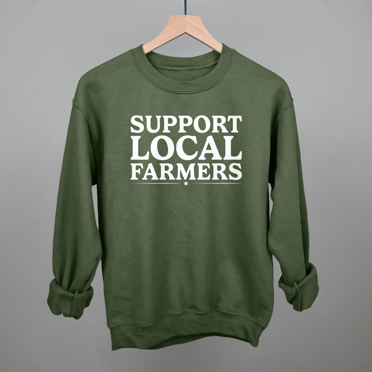 Support Local Farmers (White)