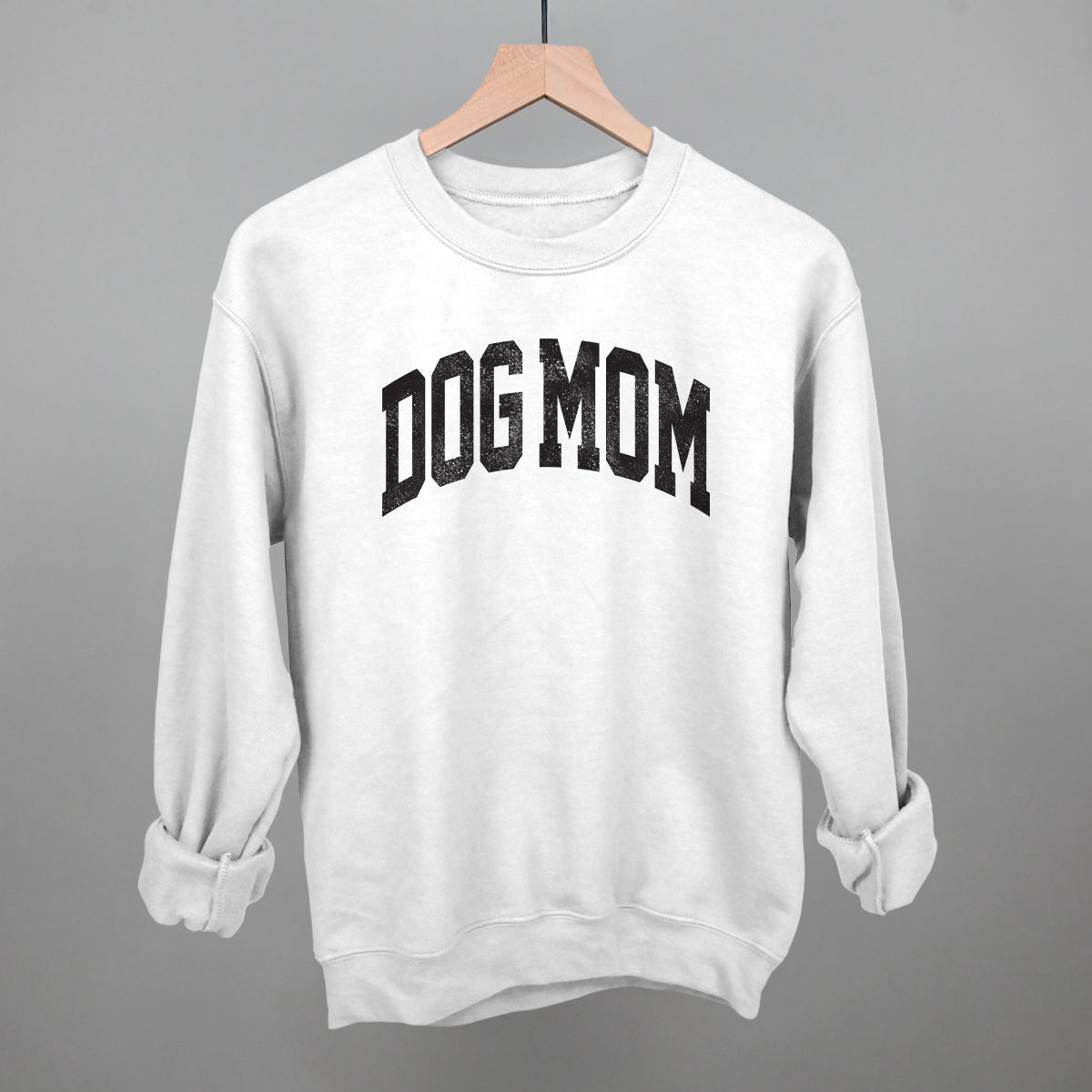 Dog Mom Distressed Arch