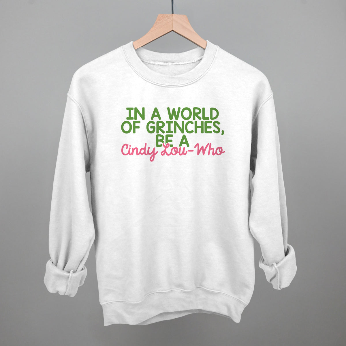 In A World Of Grinches, Be A Cindy-Lou Who