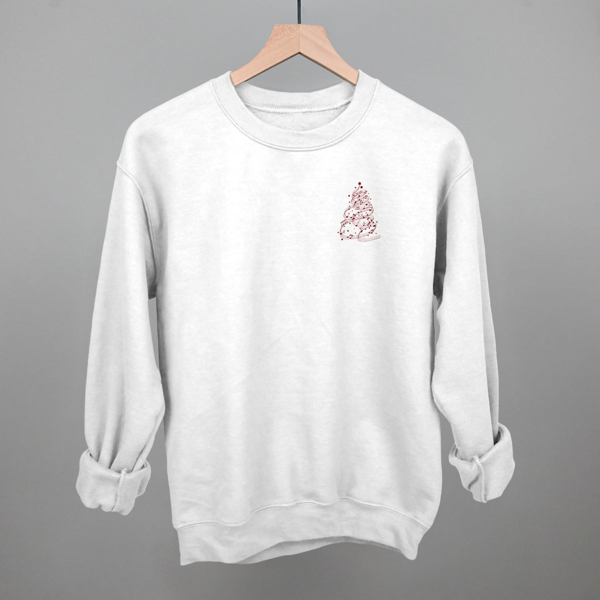 Music Note Christmas Tree (Left Chest)