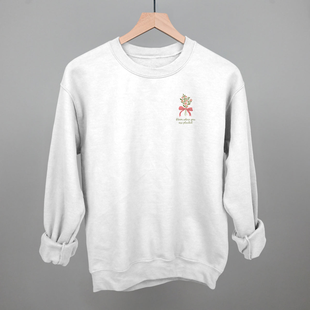 Bloom Where You Are Planted Bouquet (Left Chest)