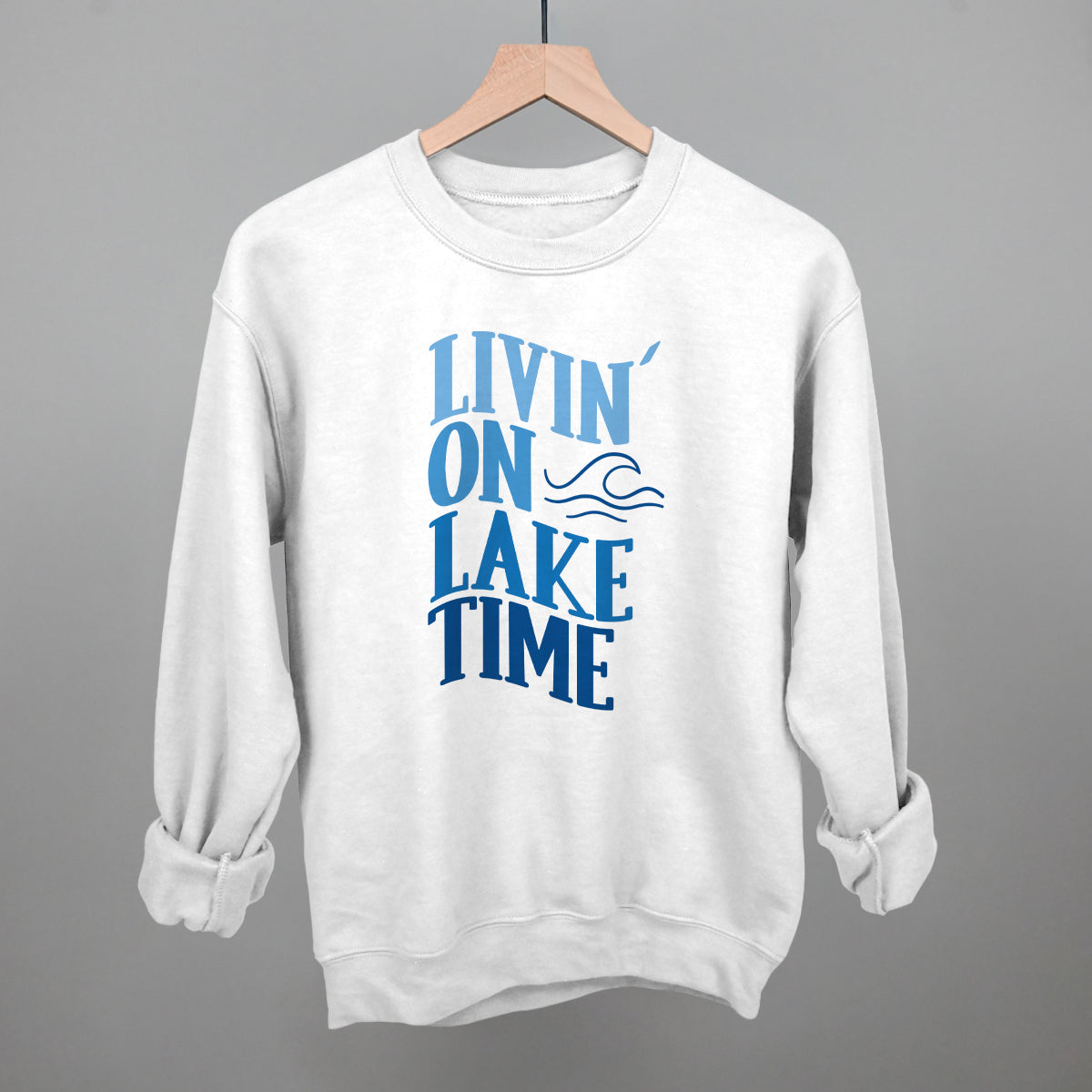 Livin' On Lake Time Blue