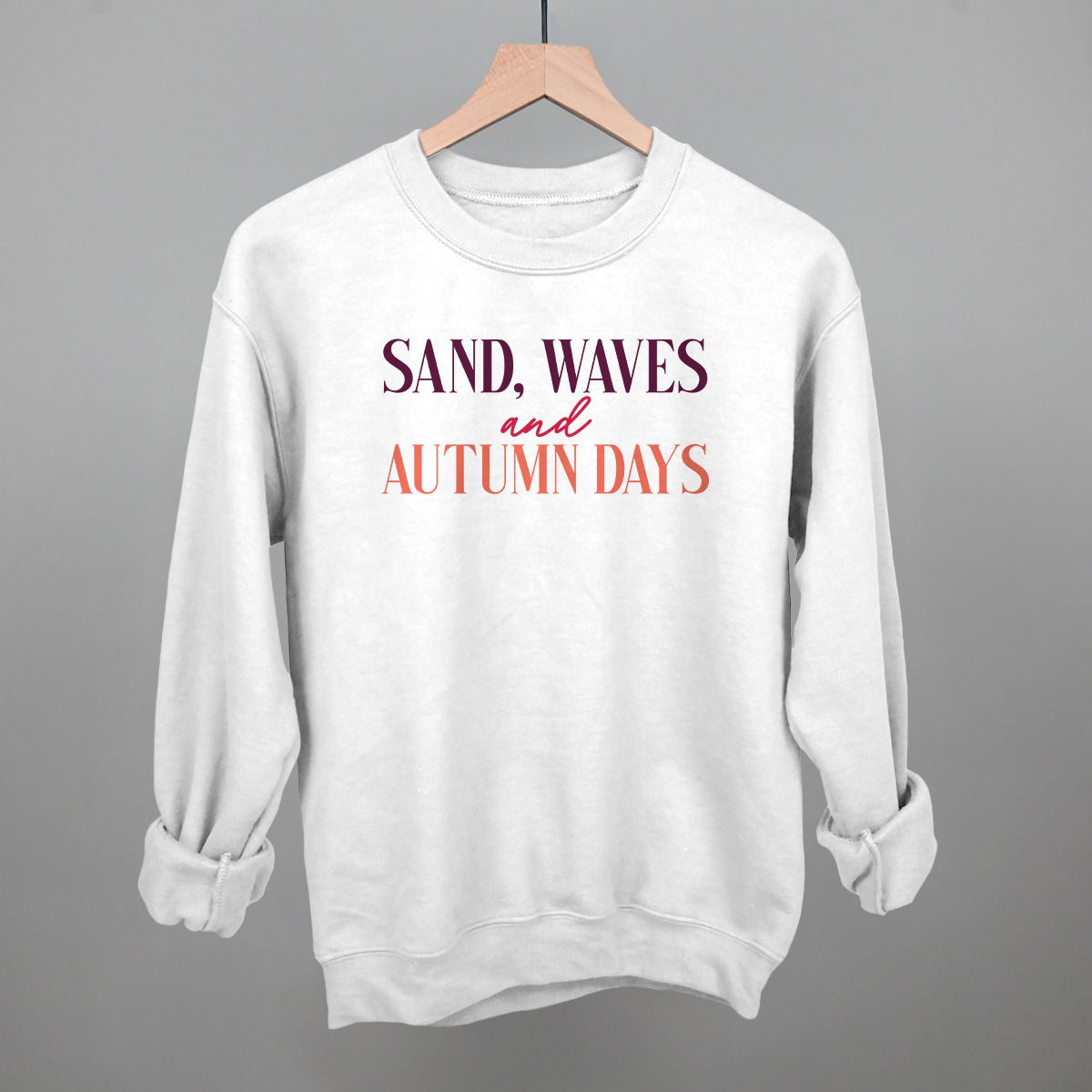 Sand Waves And Autumn Days