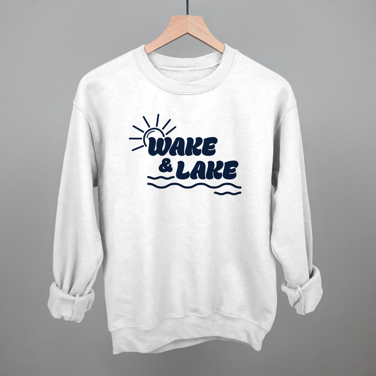 Wake And Lake (Navy Blue)