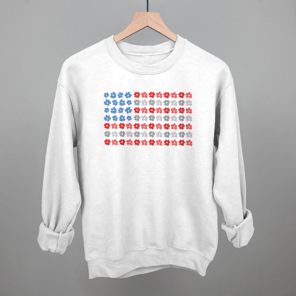 Flower American Flag