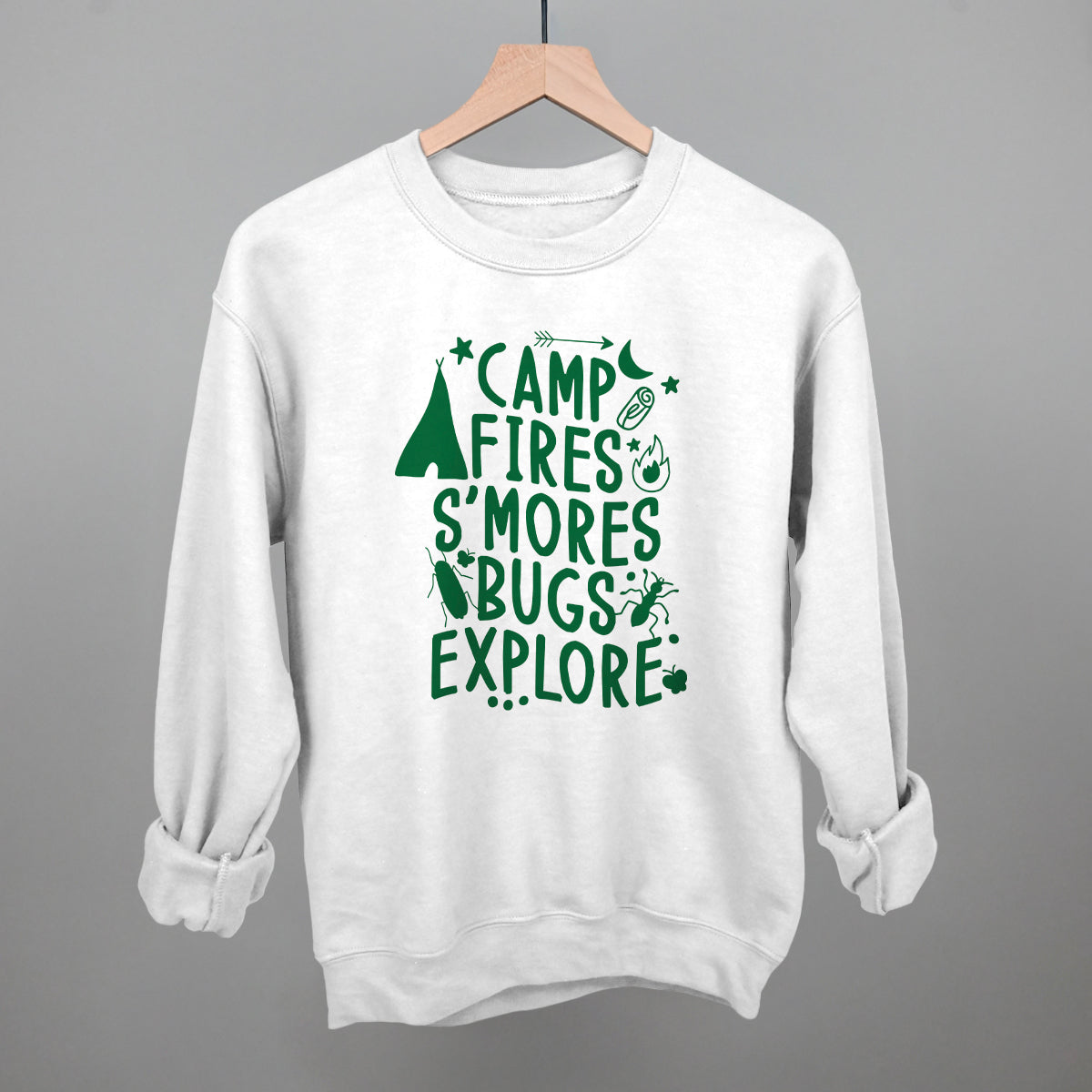 Campfires, S'mores, Bugs, Explore