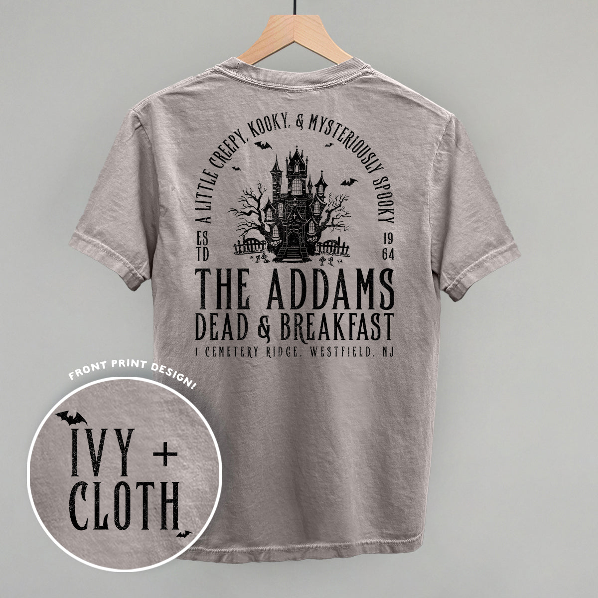 The Addams Dead & Breakfast (Back Print)