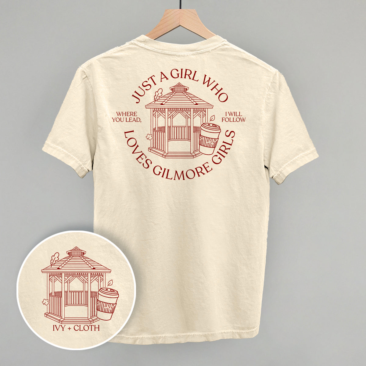 Just A Girl Who Loves Gilmore Girls (Back Print)