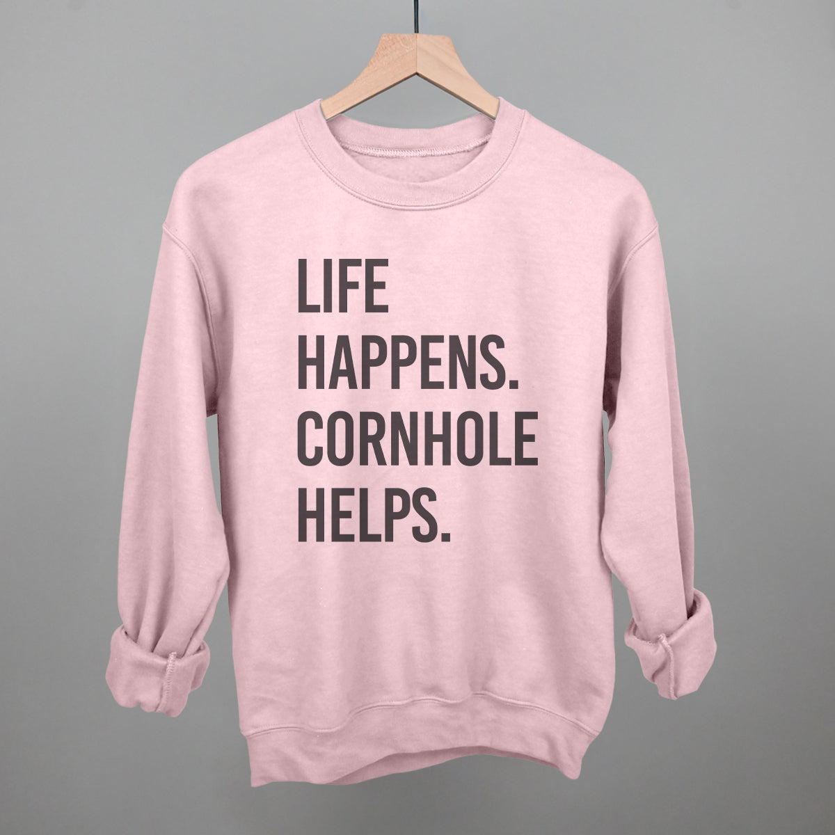 Life Happens Cornhole Helps