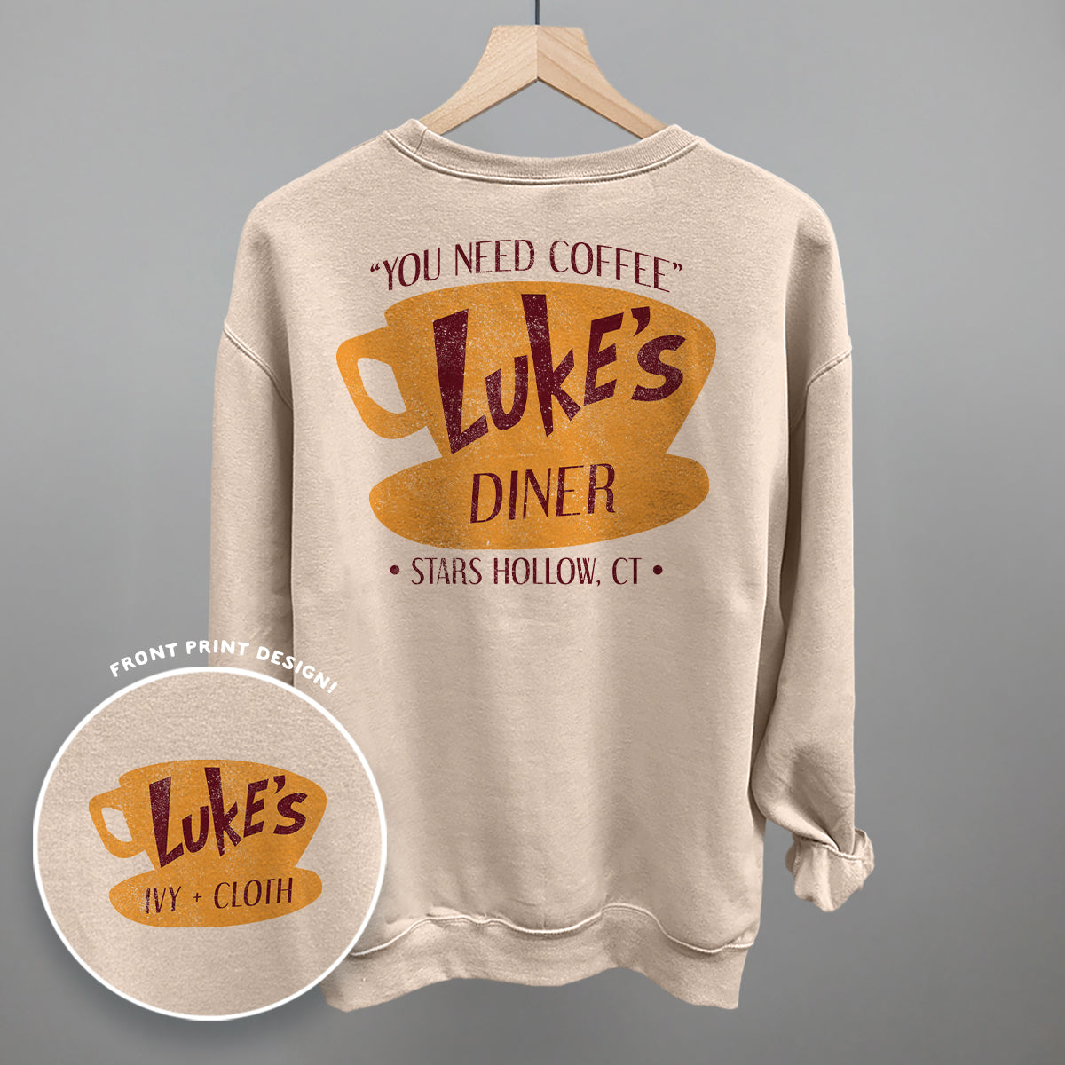 Luke's Diner Doodle (Back Print)
