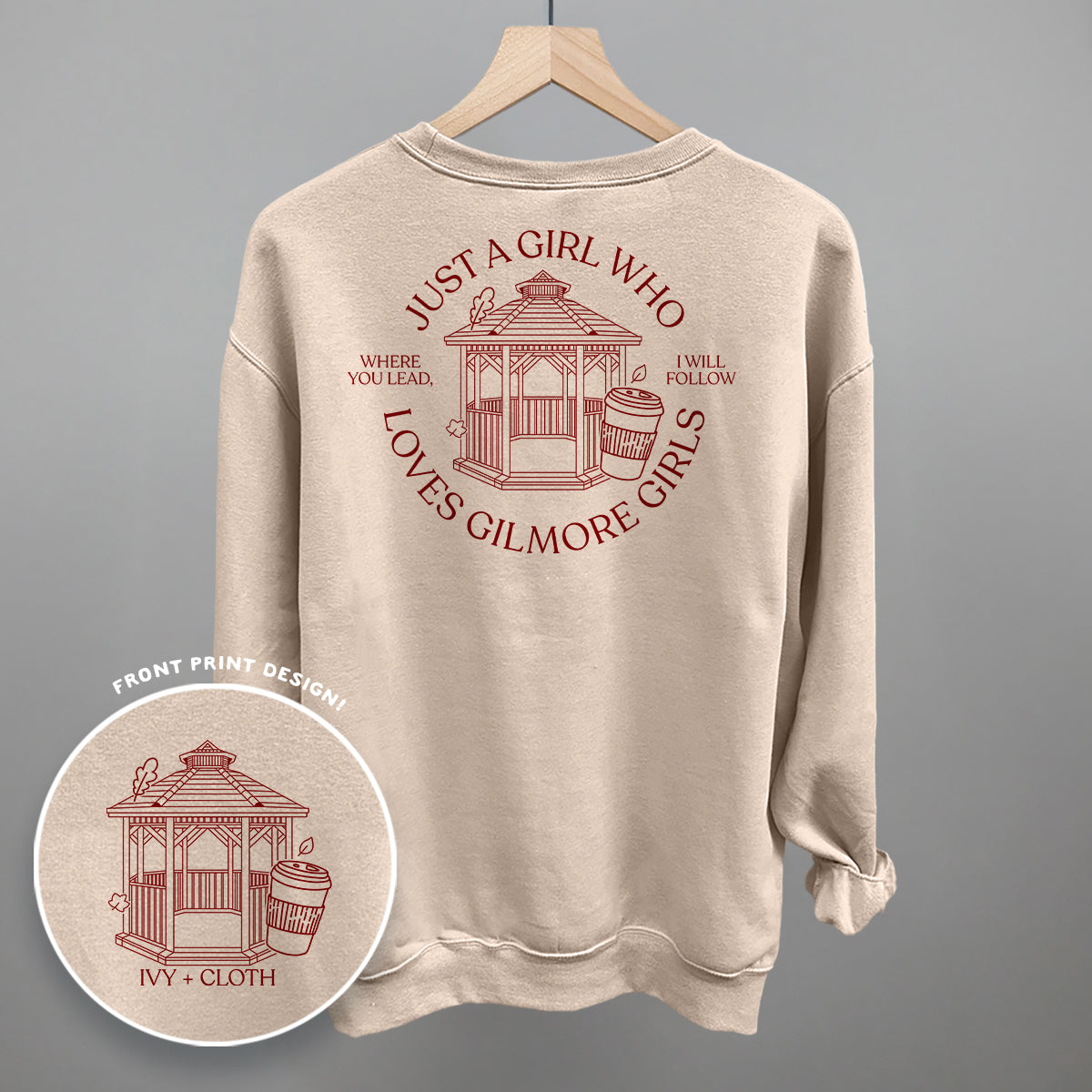 Just A Girl Who Loves Gilmore Girls (Back Print)