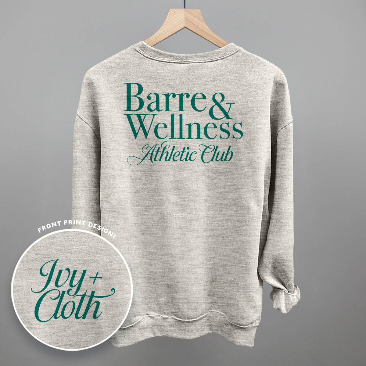 Barre & Wellness Athletic Club (Back Print)