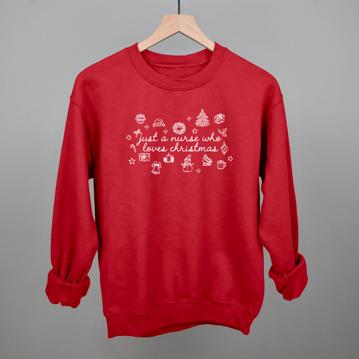 Just A Nurse Who Loves Christmas