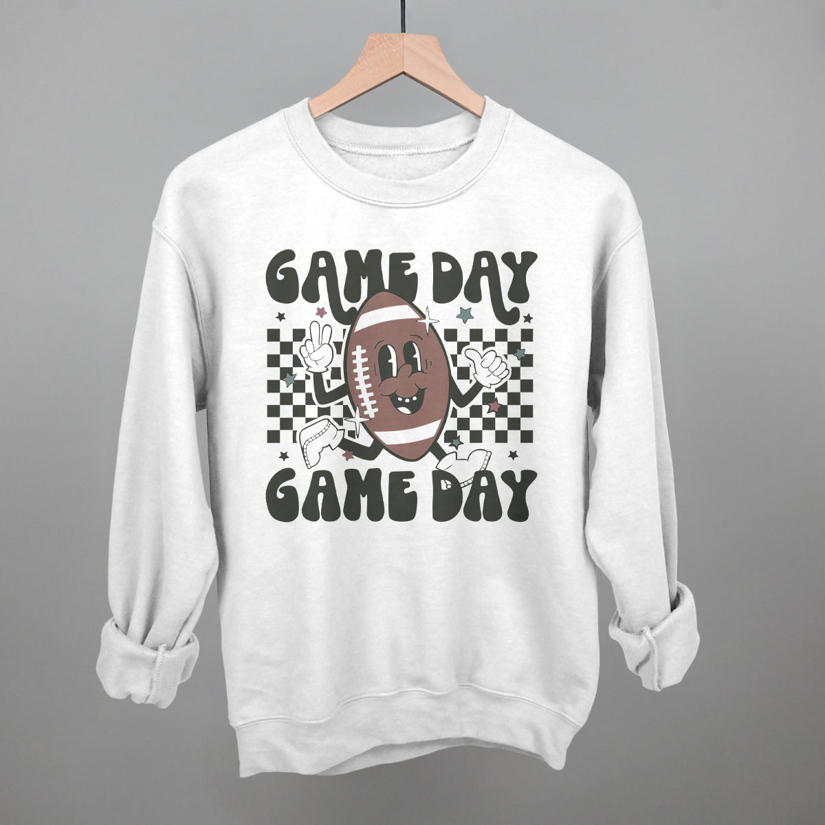 Gameday Vintage Football Character