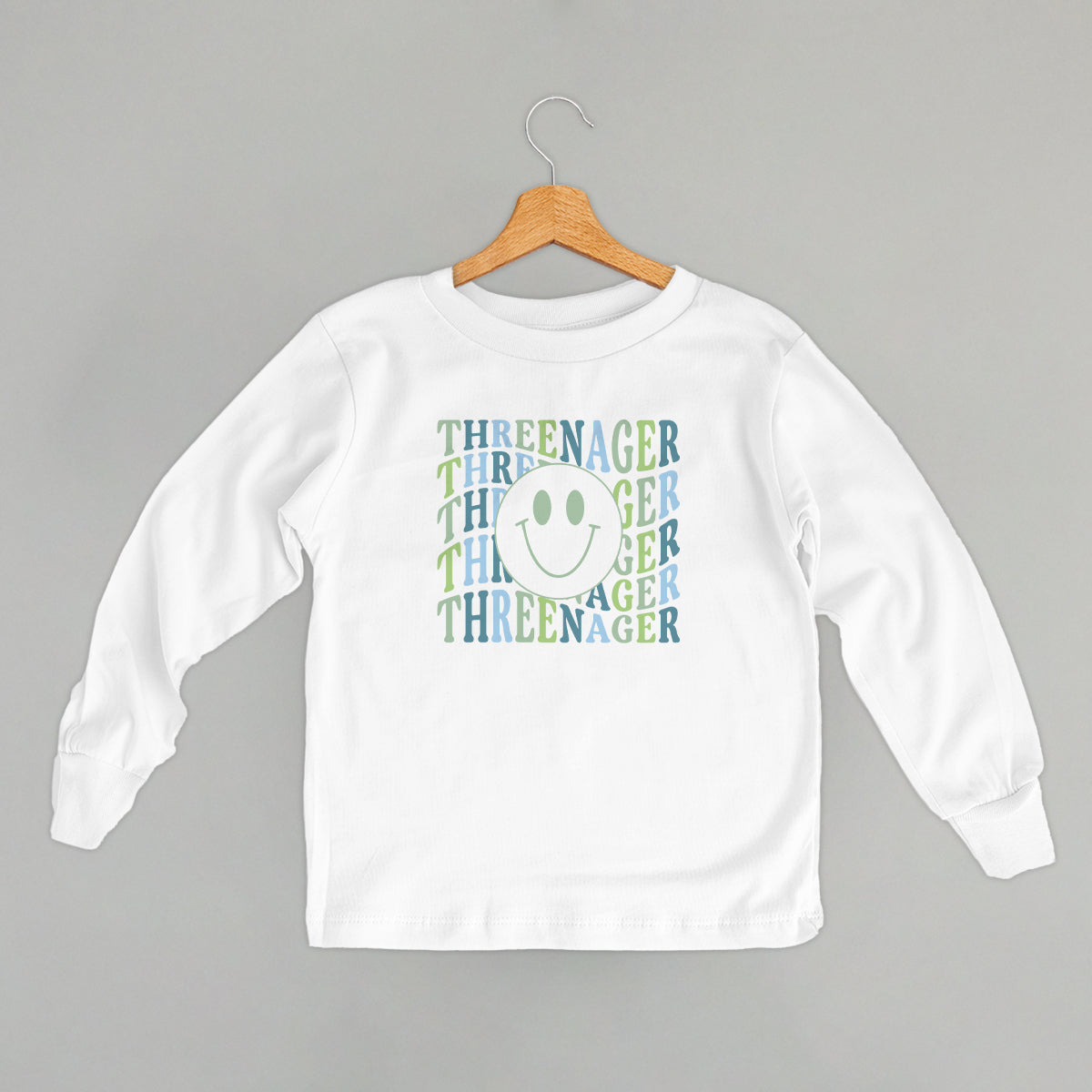 Threenager (Blue + Green) (Kids)