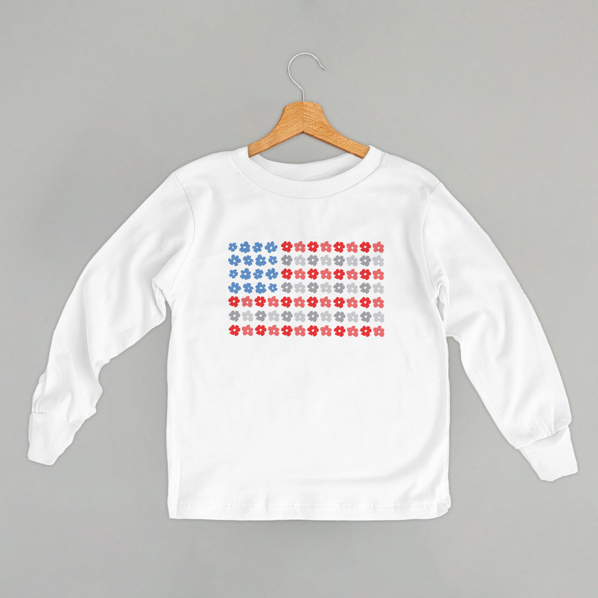 Flower American Flag (Kids)