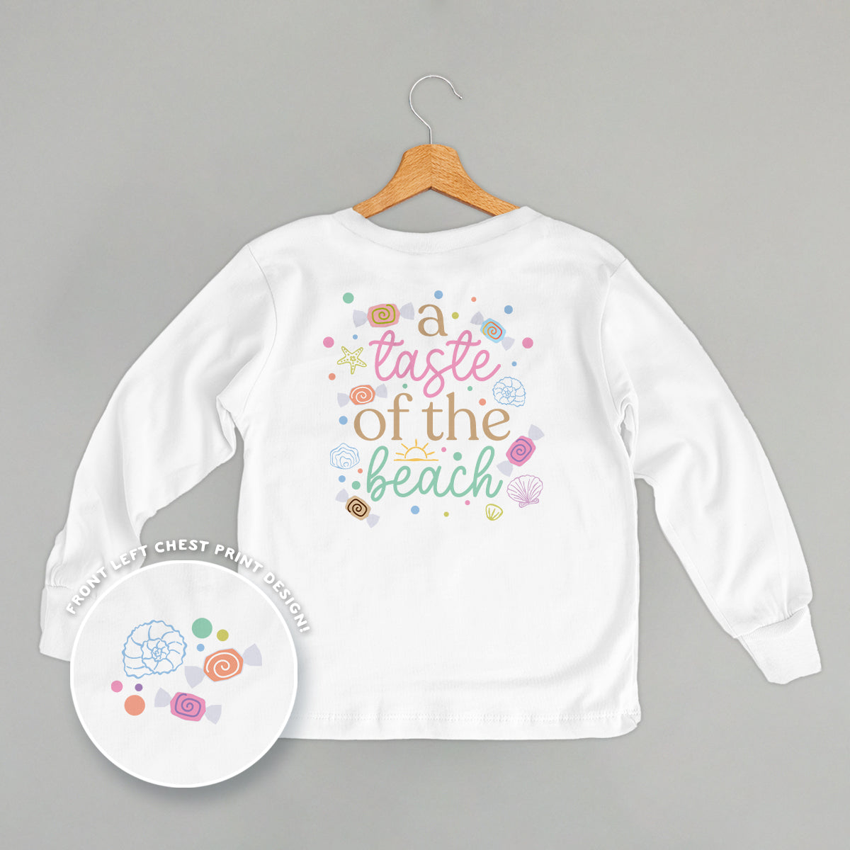 A Taste Of The Beach (Kids Back Print)