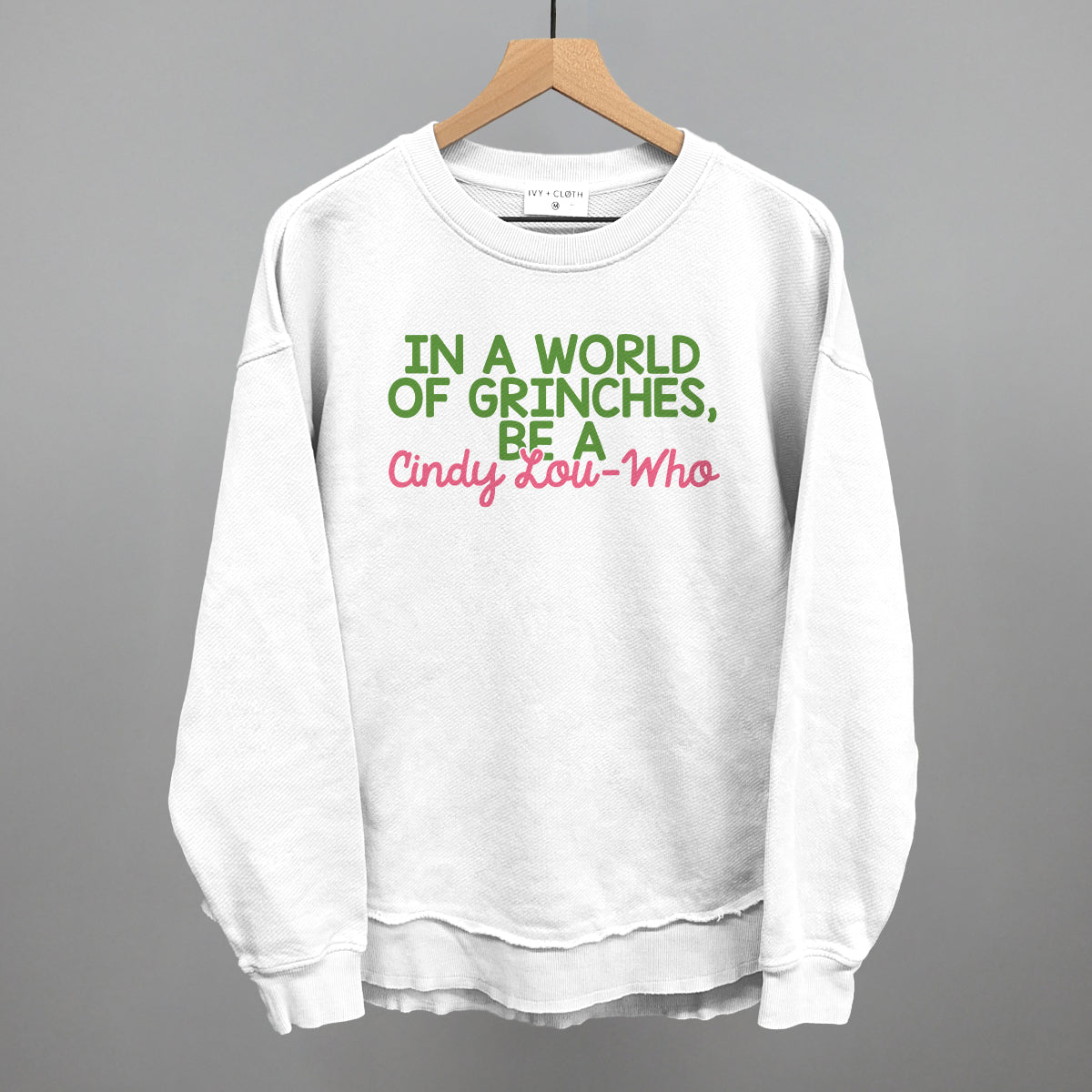 In A World Of Grinches, Be A Cindy-Lou Who