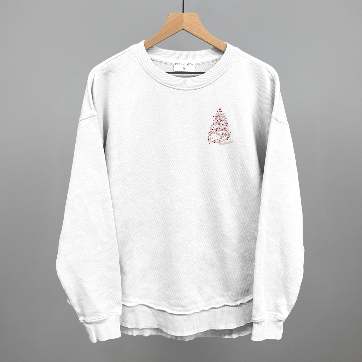 Music Note Christmas Tree (Left Chest)