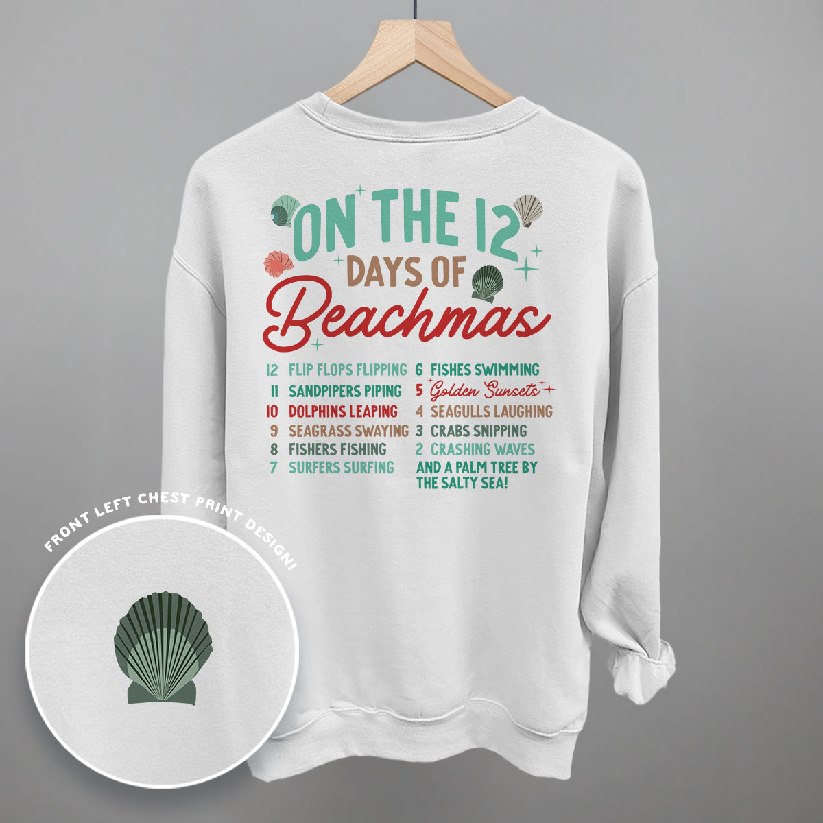 12 Days Of Beachmas (Back Print)