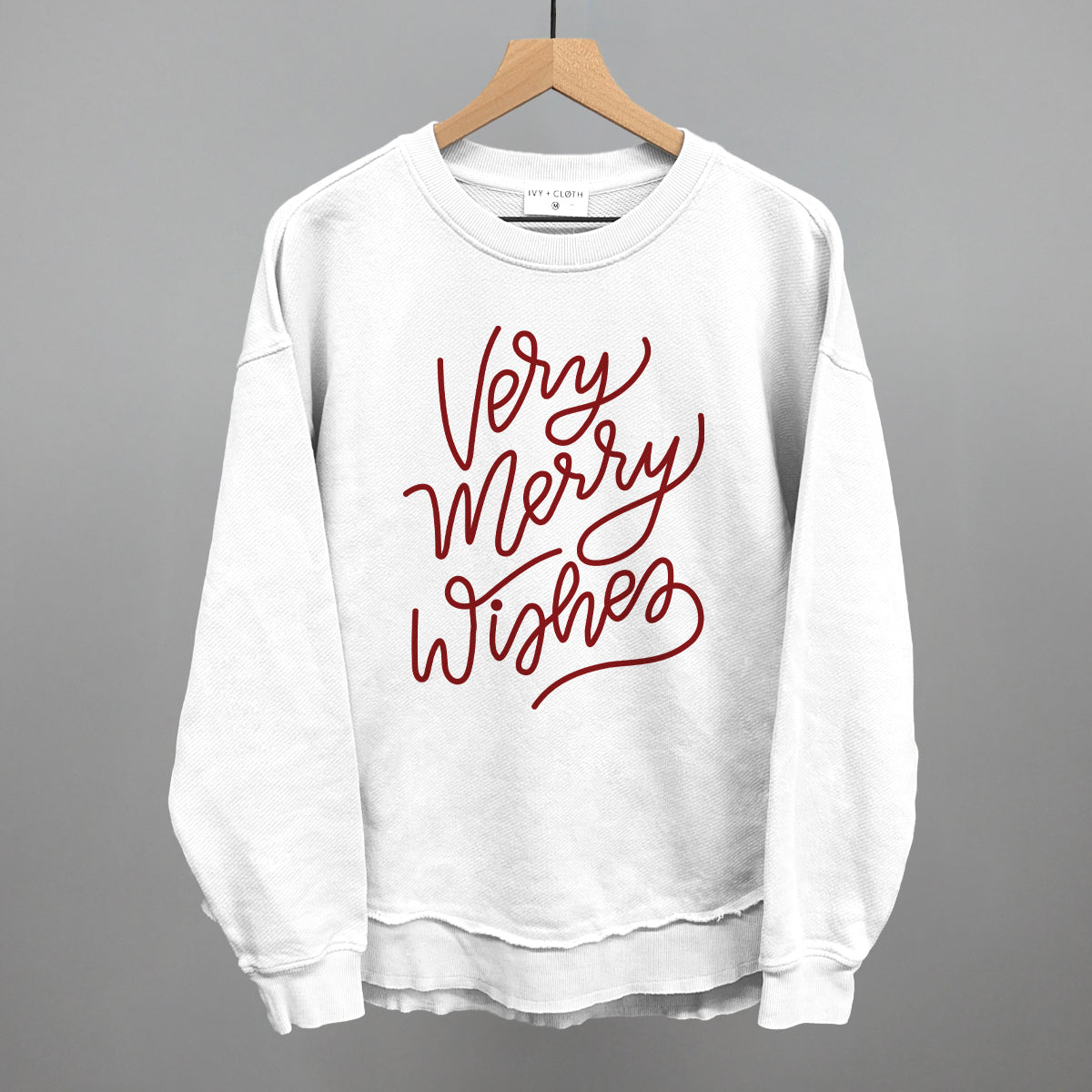 Very Merry Wishes Handwritten